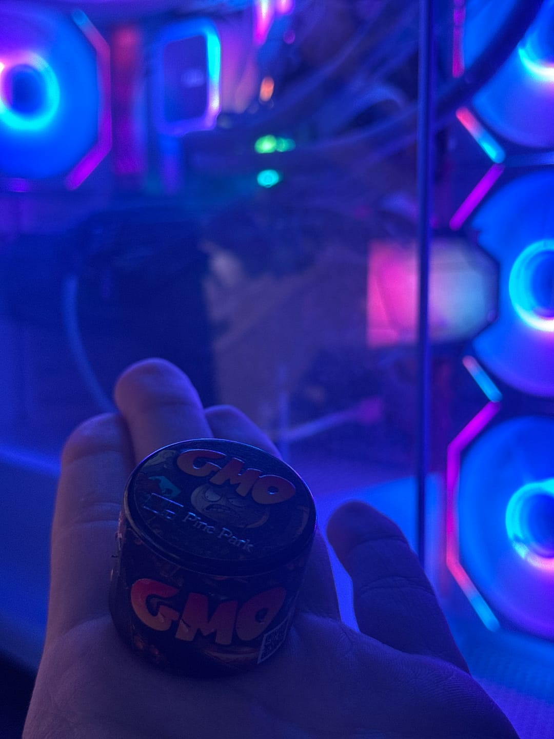 Customer photo review of GMO Live Rosin Budget Bucket — 4g