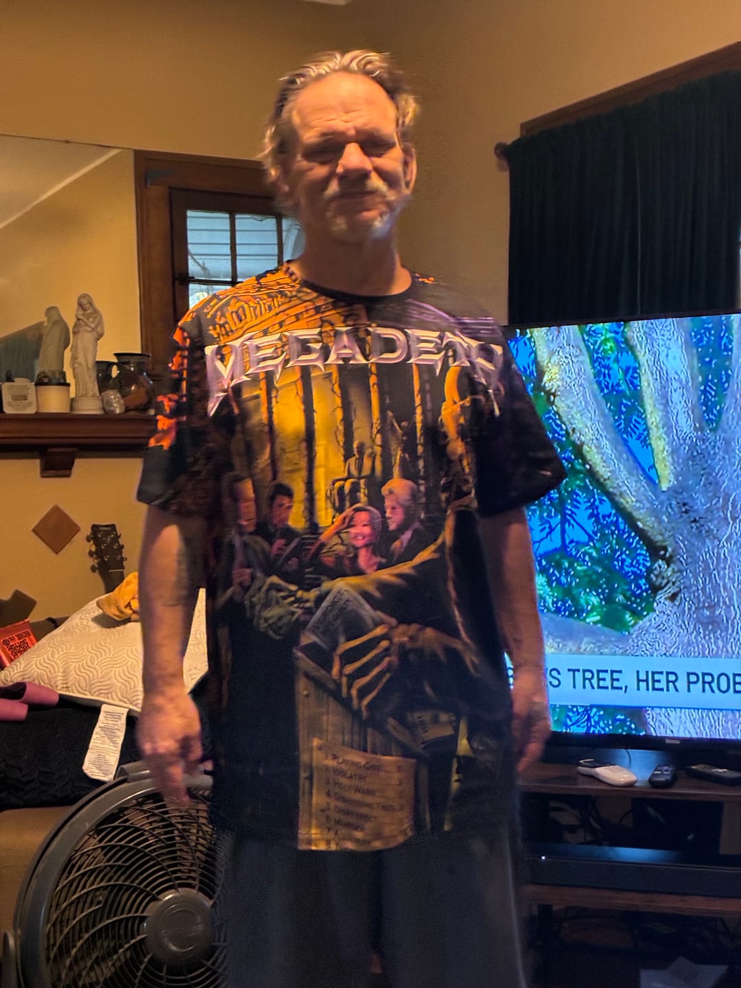 Customer photo review of Megadeth - The System Has Failed - All-Over Shirt