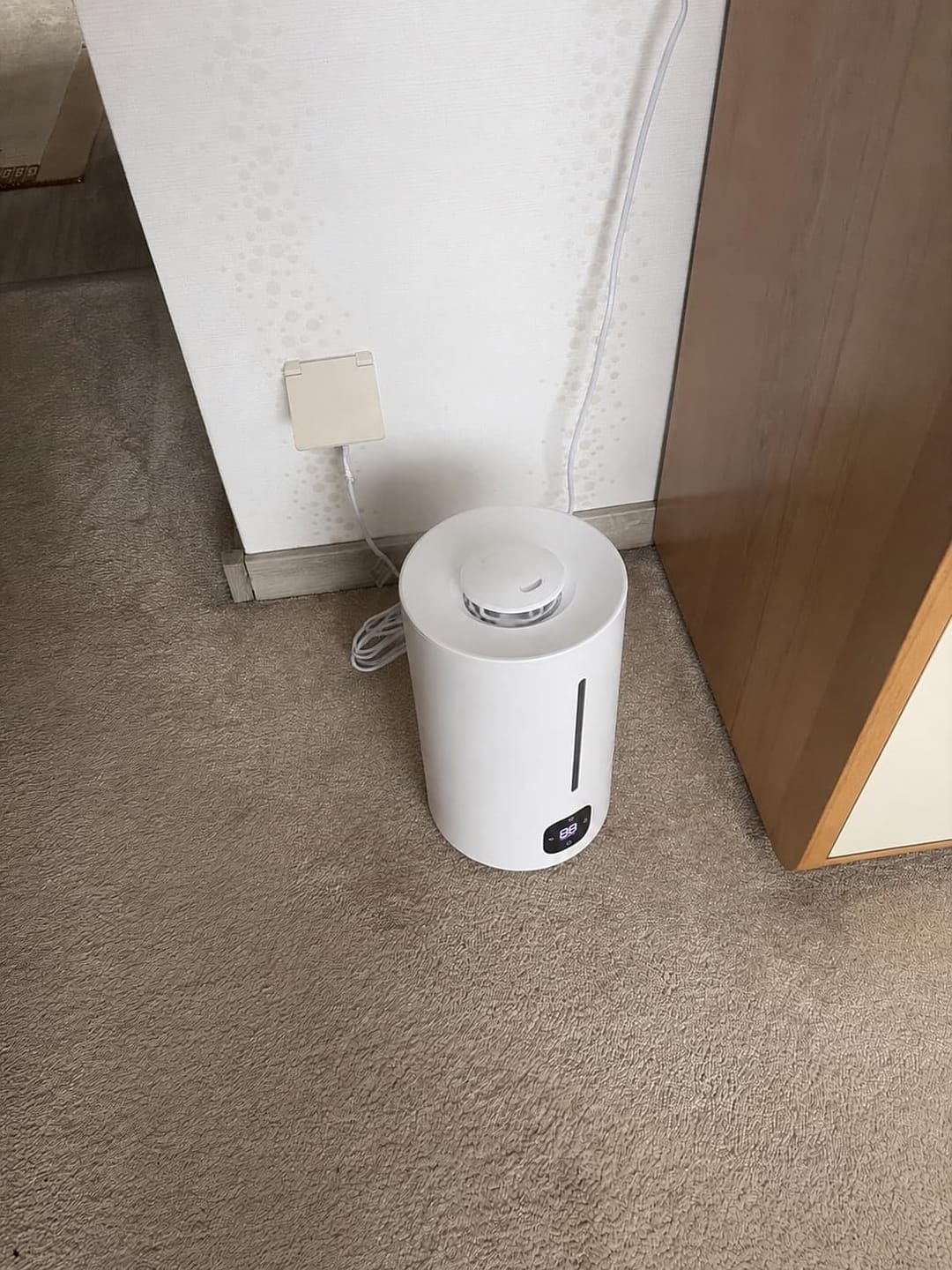 Customer photo review of Oryzom AquaMist – Ultraschall-Technologie mit intelligenter Feuchtigkeitsregelung für ein angenehmes Raumklima