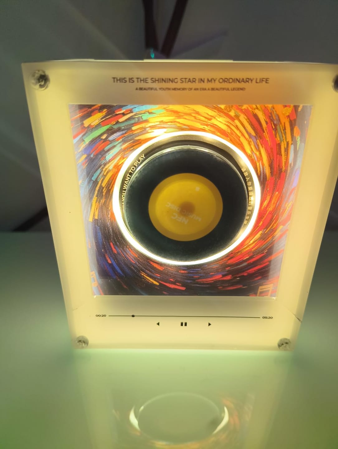 Customer photo review of Musikplayer Magnet - Mit Drehfunktion