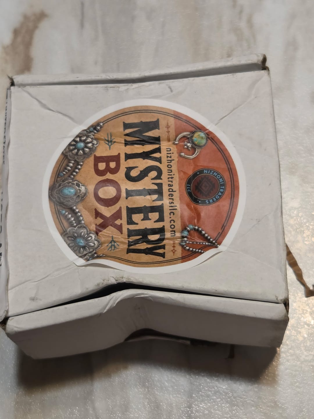 Customer photo review of Nizhoni Traders LLC Mystery Subscription Box