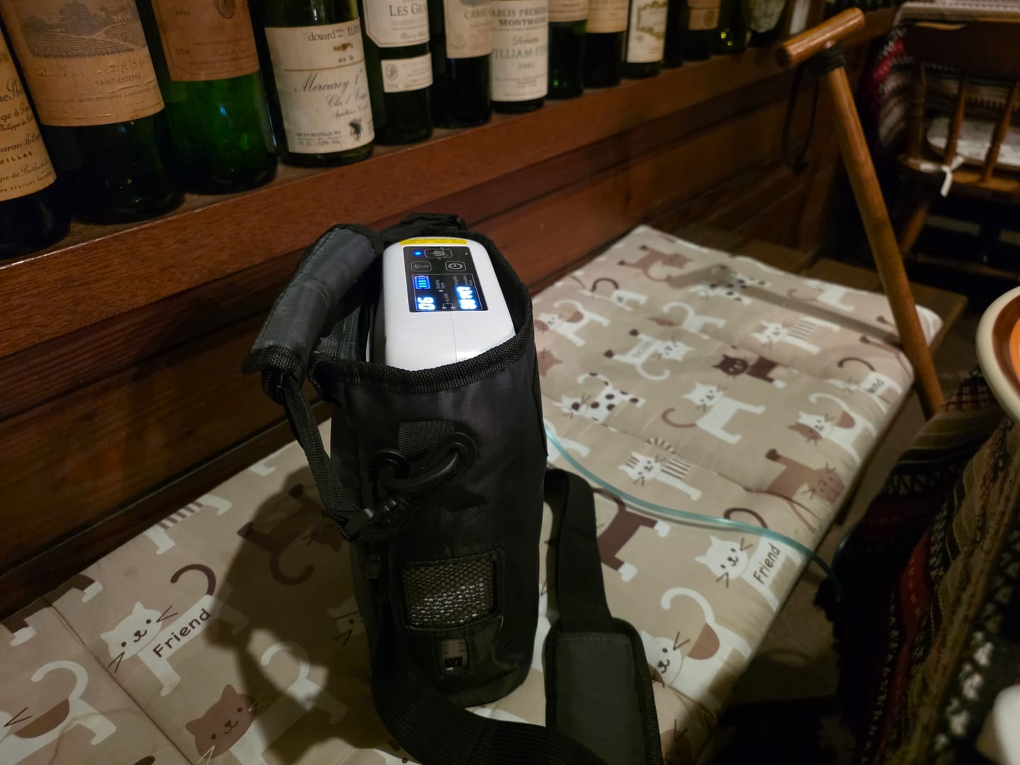 Customer photo review of VARON 5L パルスフロー機能付きポータブル酸素濃縮器 VP-2