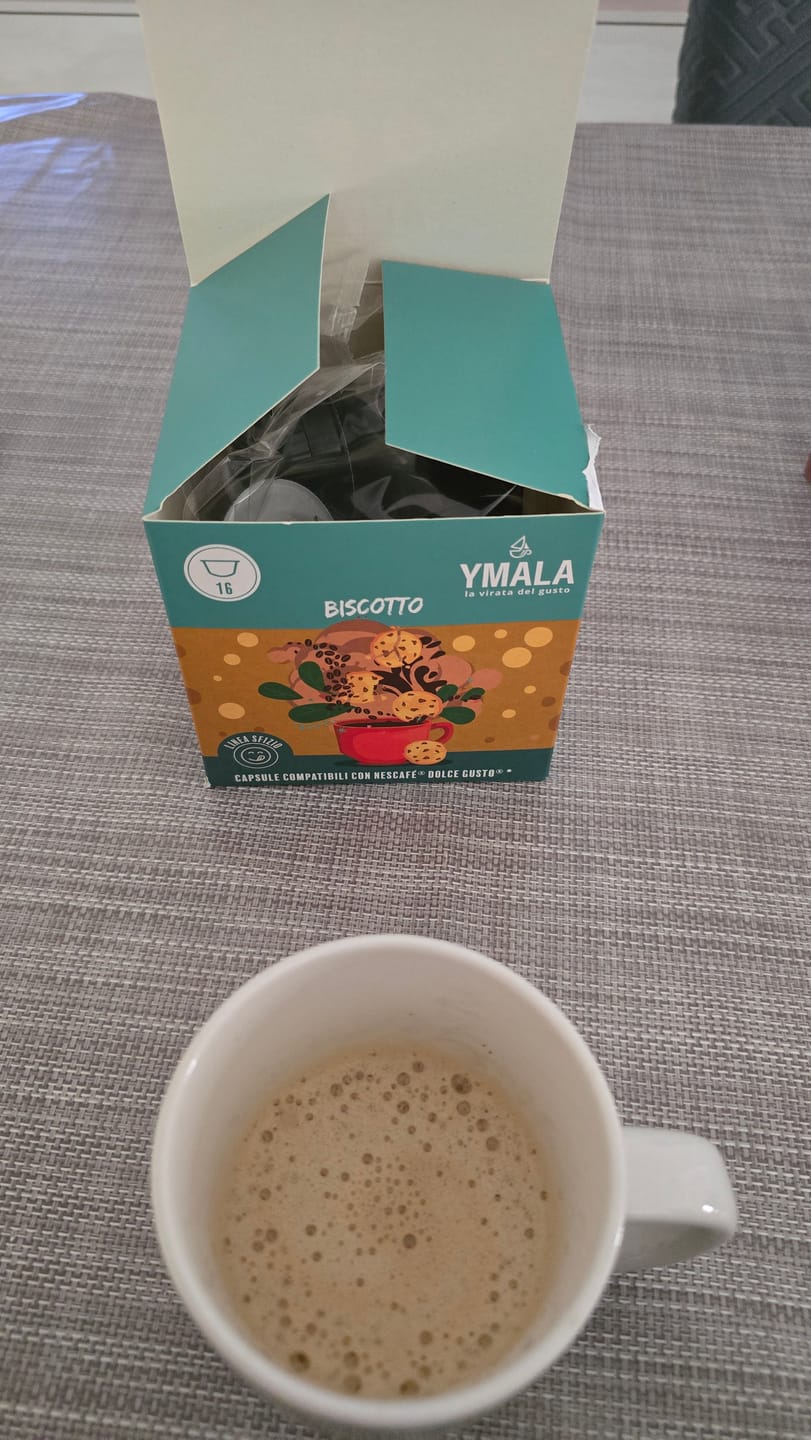 Customer photo review of 16 capsule Dolce Gusto®* Biscotto