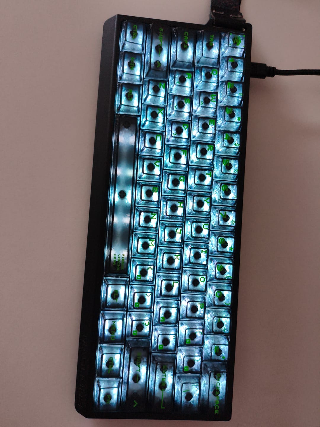 Customer photo review of FGG Madlions MAD60 HE V2 Klavye (Manyetik Switch / HE)