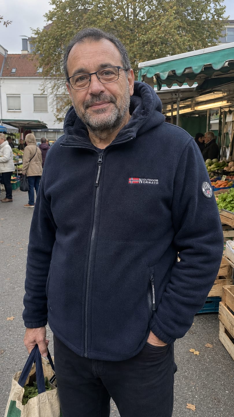 Customer photo review of Fleecejacke Herren