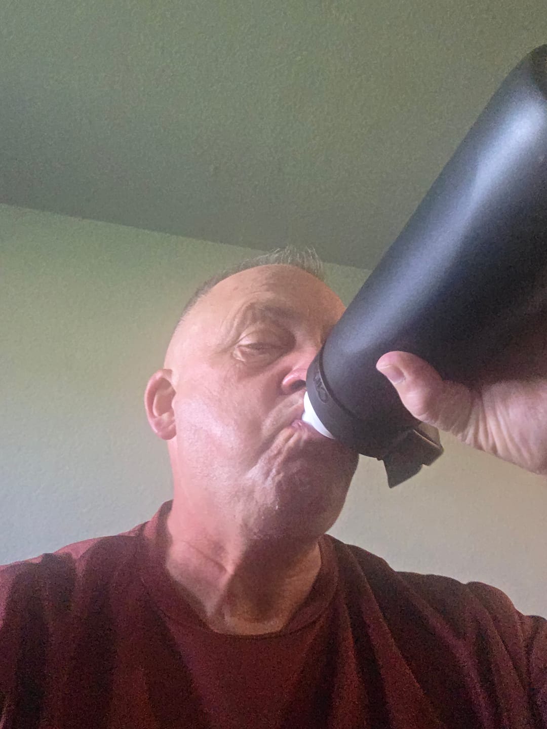 Customer photo review of Frosted Peach Passion Fruit Refresher