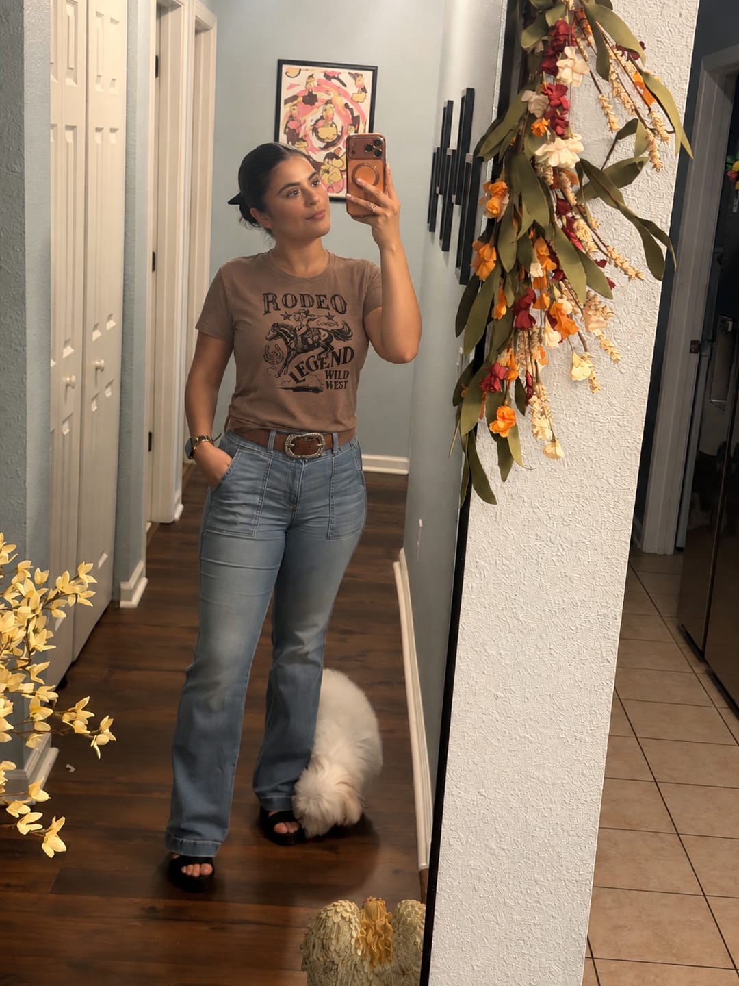 Customer photo review of Ladies Rodeo Tee