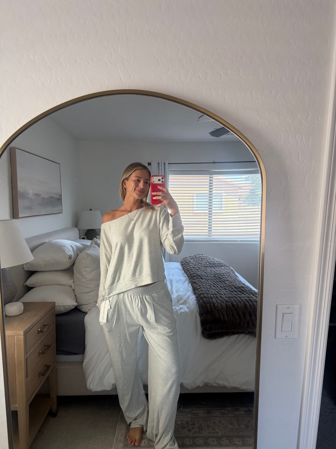 Customer photo review of Lucy Wide Leg Pant