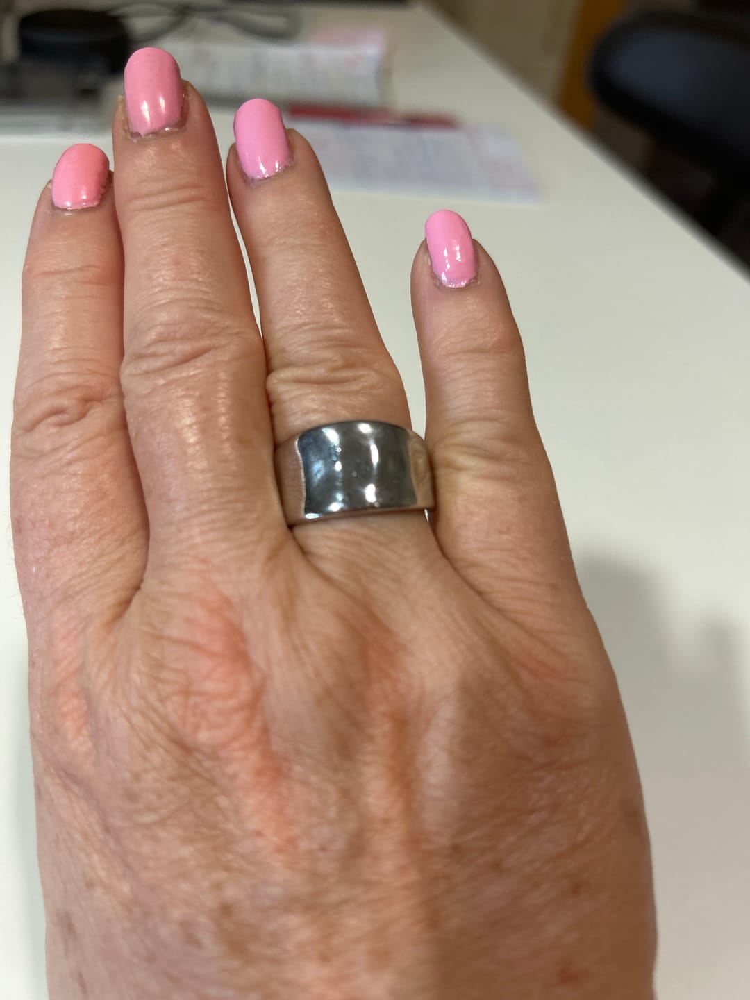 Customer photo review of Anillo Cilindro