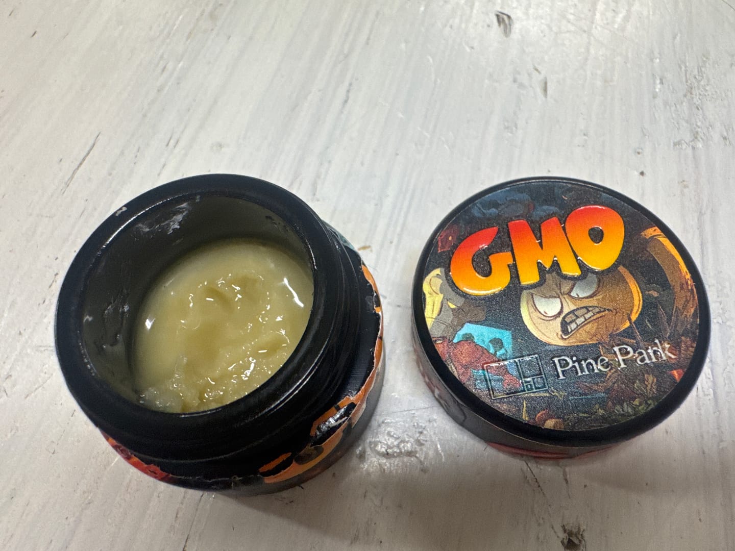 Customer photo review of GMO Live Rosin Budget Bucket — 4g