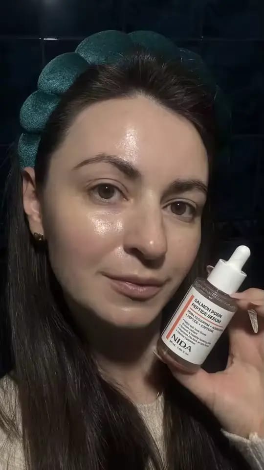 Customer photo review of NIDA Salmon PDRN Peptide Serum