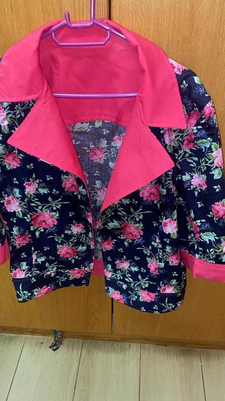 Customer photo review of Plain Polycotton Pink Cerise #16