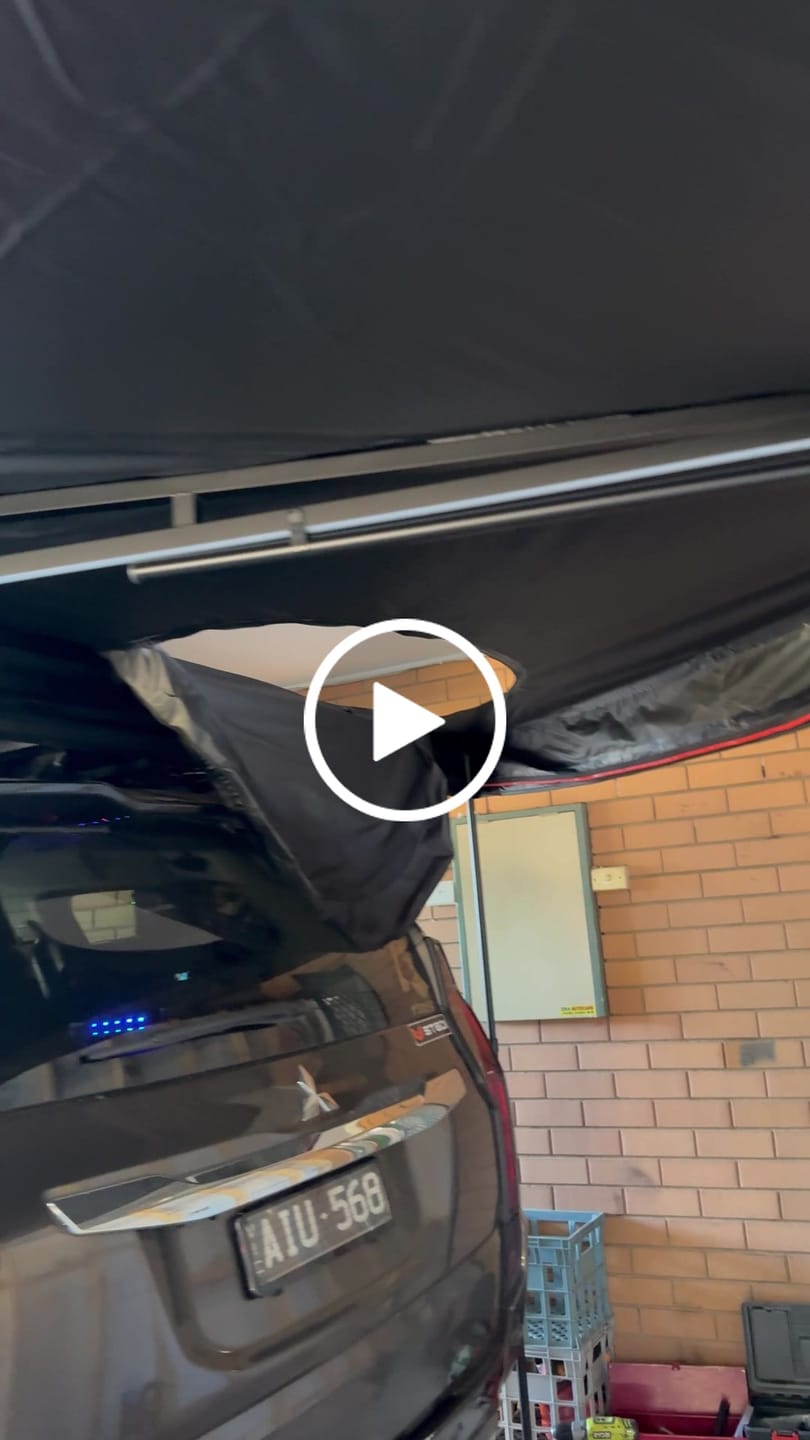 Customer video review of OPENROAD  270 Free Standing Awning for Camping
