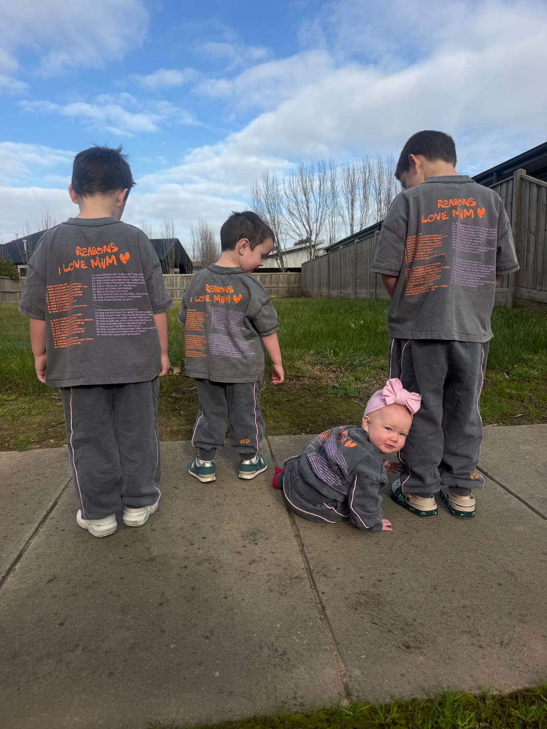 Customer photo review of Love mum jumper