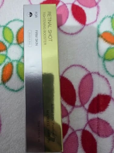 Customer photo review of Retinol Eye Cream – Firming & Brightening