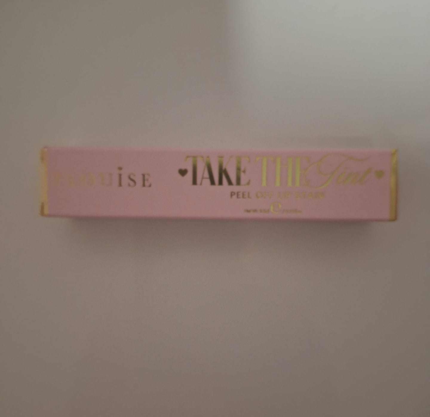 Customer photo review of Back to Business Take The Tint Peel Off Lip Stain