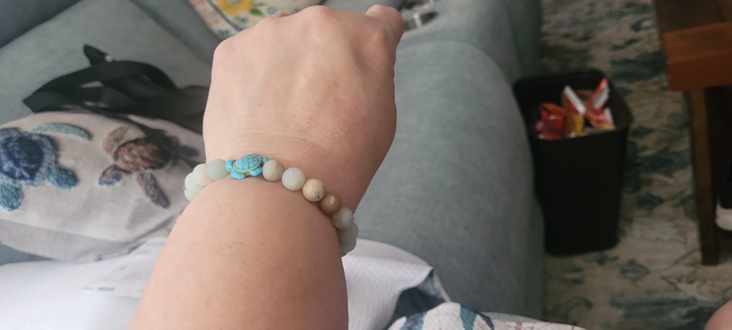 Customer photo review of The Journey Bracelet