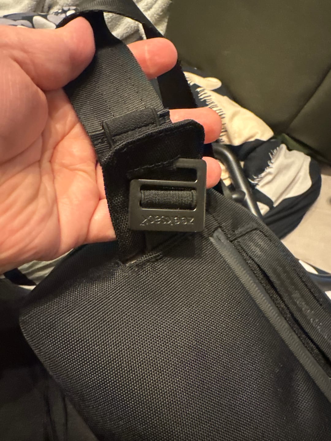 Customer photo review of Crossbody Organizer