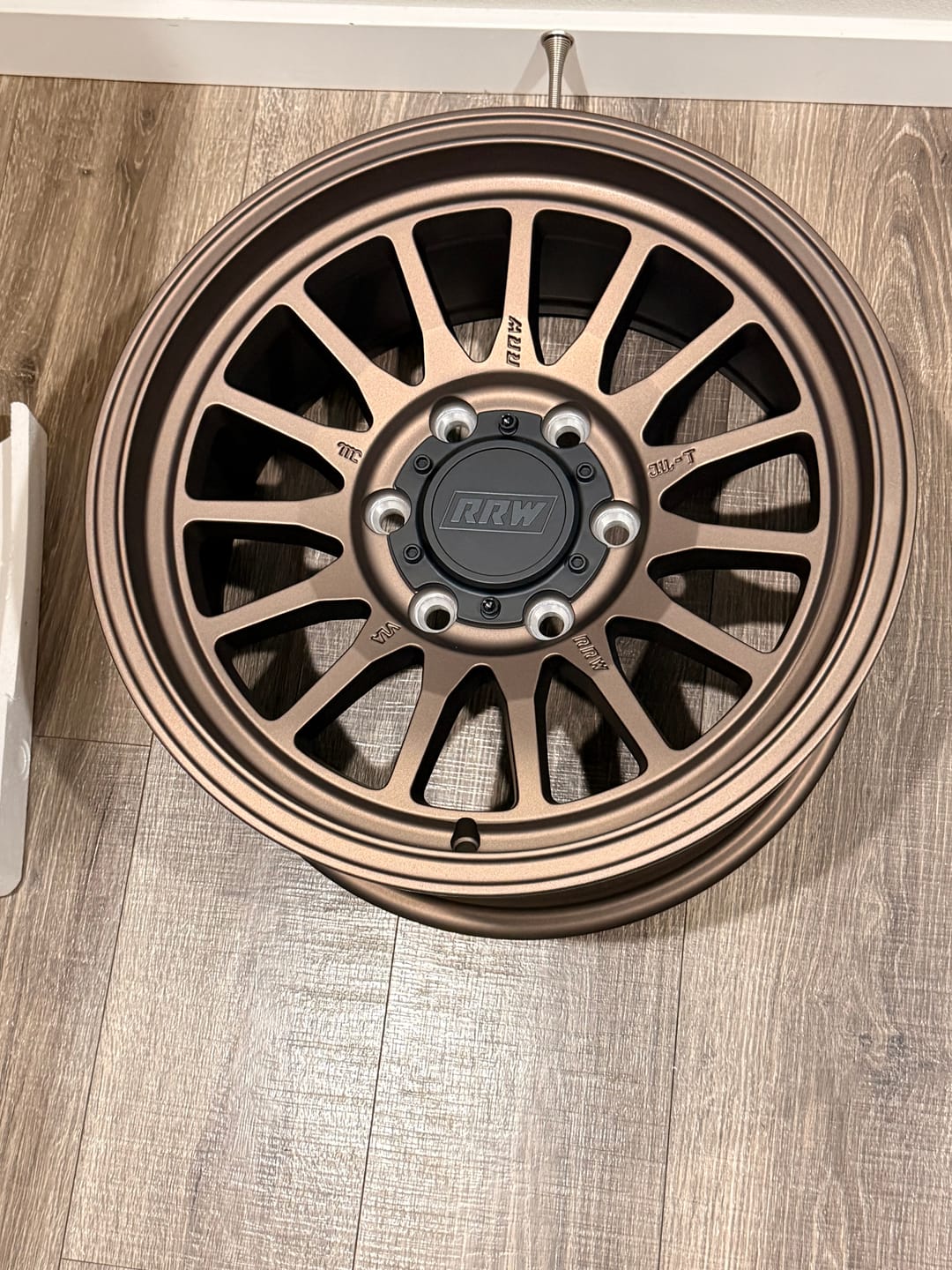 Customer photo review of 17x8.5 RRW RR7-S Flow Formed Bronze Wheel 6x5.5 Bolt Pattern 25mm Offset