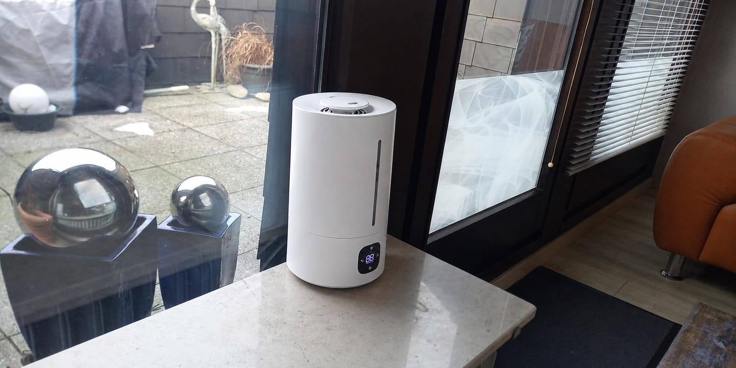 Customer photo review of Oryzom AquaMist – Ultraschall-Technologie mit intelligenter Feuchtigkeitsregelung für ein angenehmes Raumklima