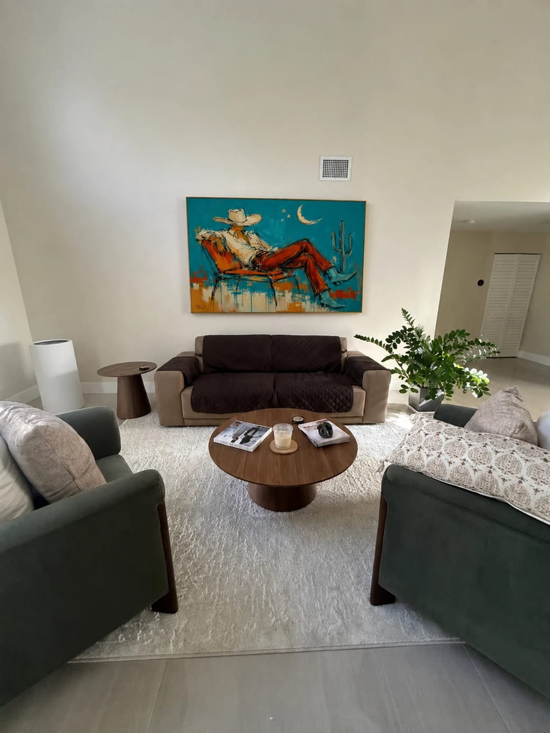 Customer photo review of Western Pop Art｜Under a Turquoise Moon