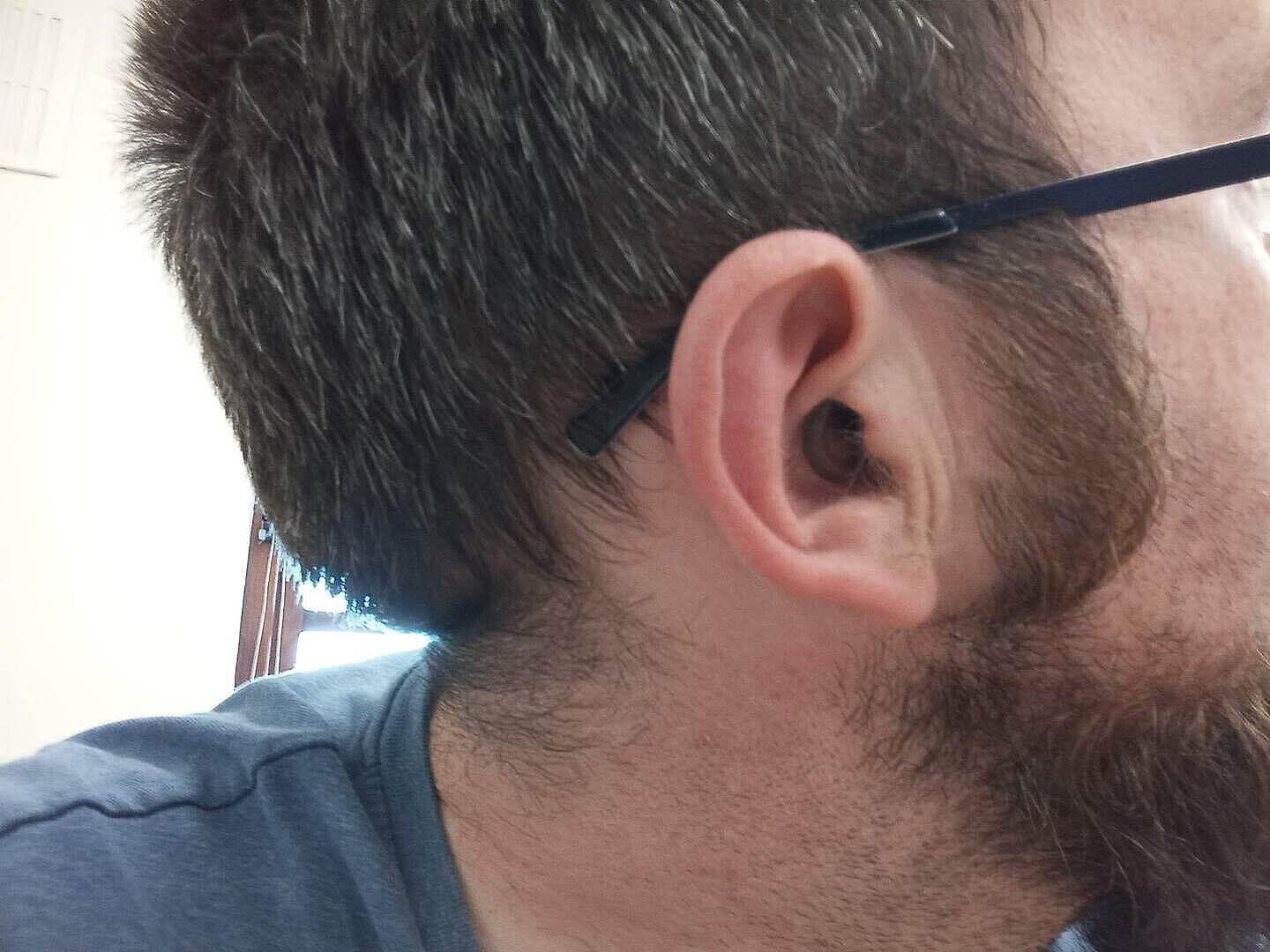 Customer photo review of Foam Ear tips + Loop Mute