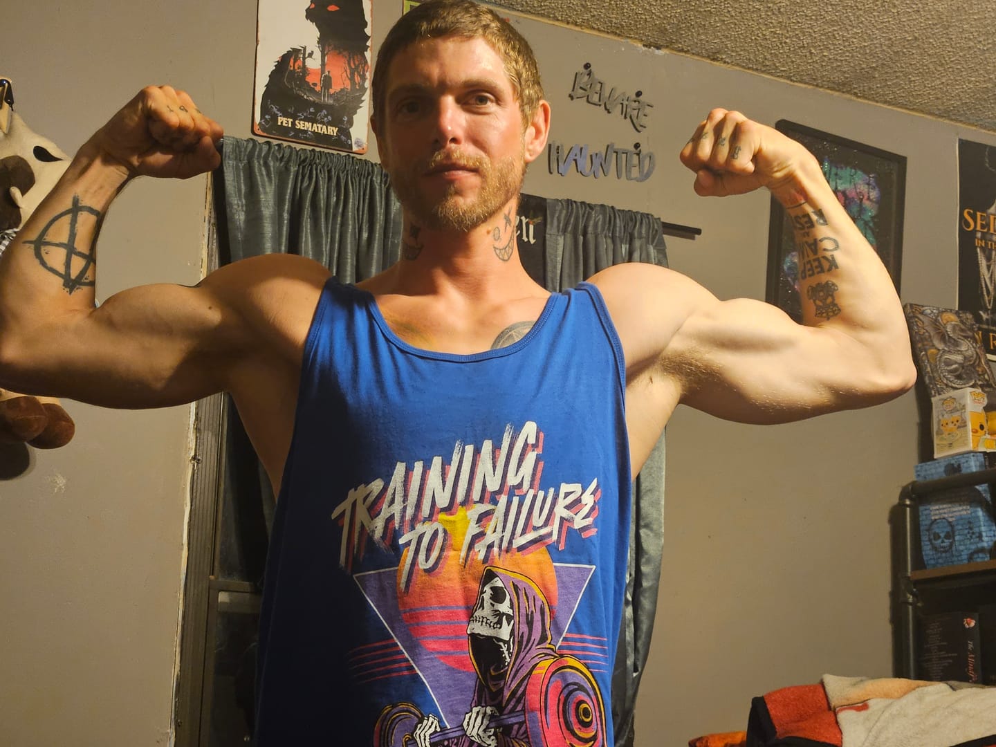 Customer photo review of I Can't Count Tank Top
