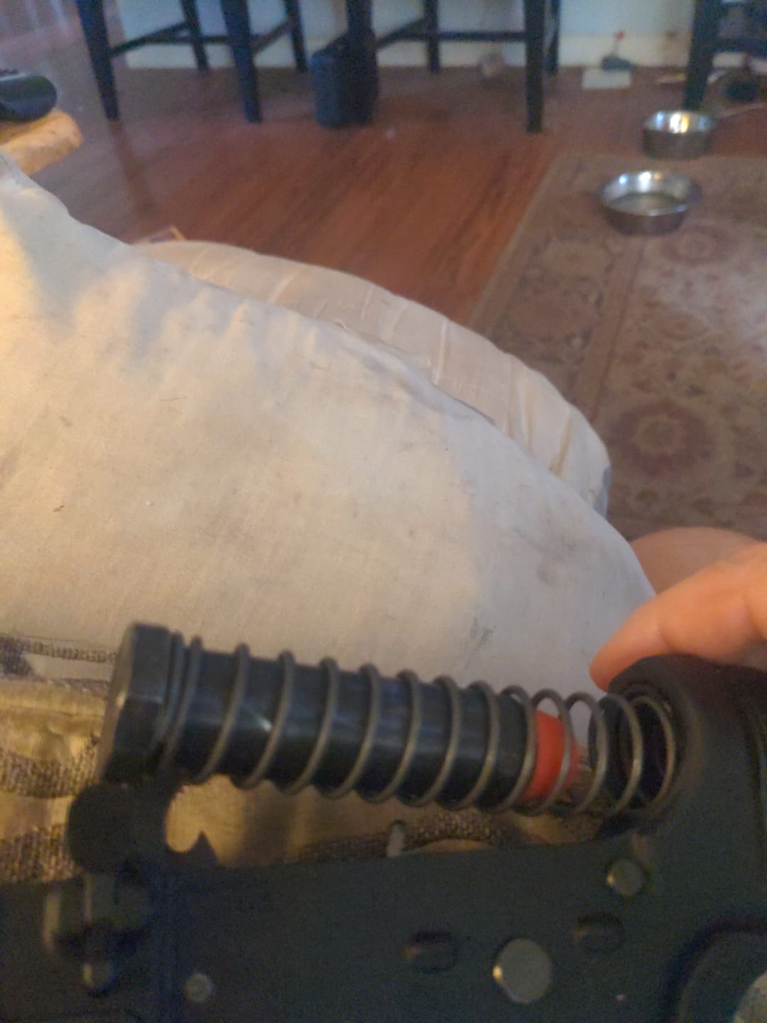 Customer photo review of AR-15 H3 Heavy Buffer 5.4oz Shake weights (V2 Reciprocating)