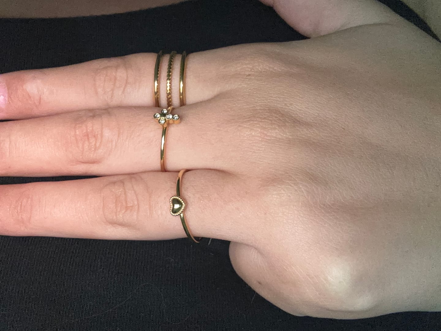 Customer photo review of Set Anillo Teresa