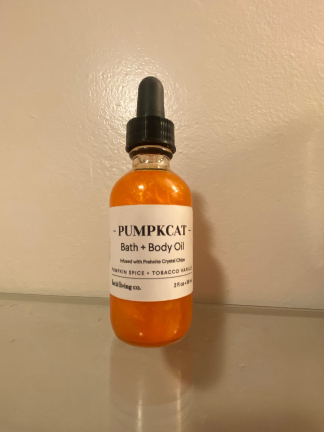 Customer photo review of Pumpkcat Bath & Body Oil