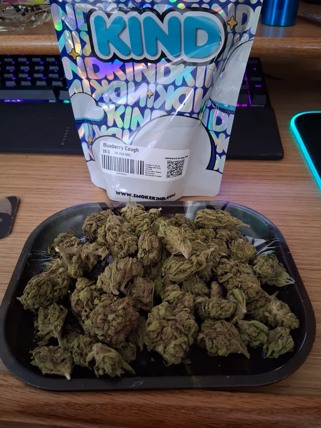 Customer photo review of Blueberry Cough - 28 Grams - Sativa