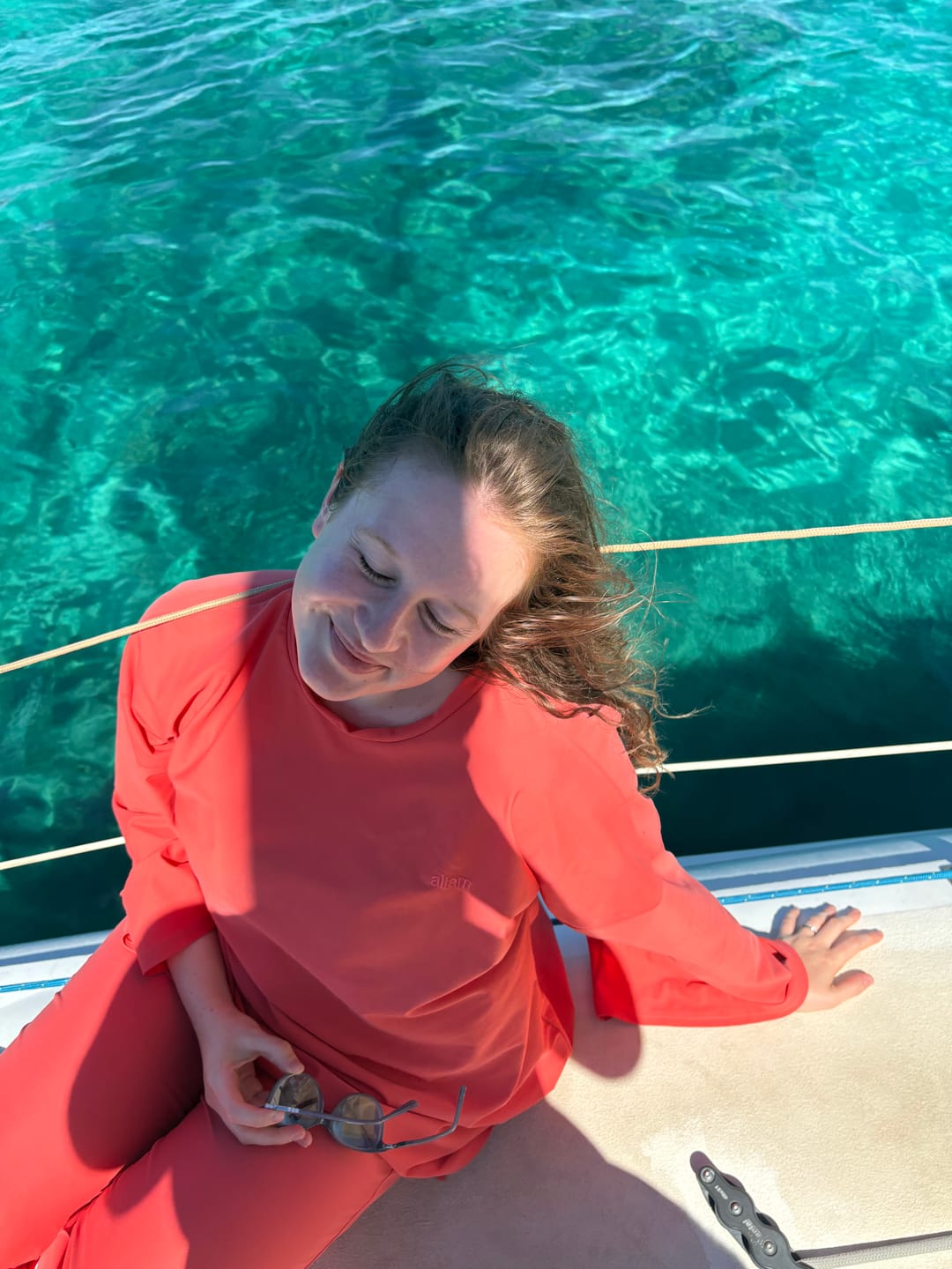 Customer photo review of Burkini alba | 3 pièces - corail