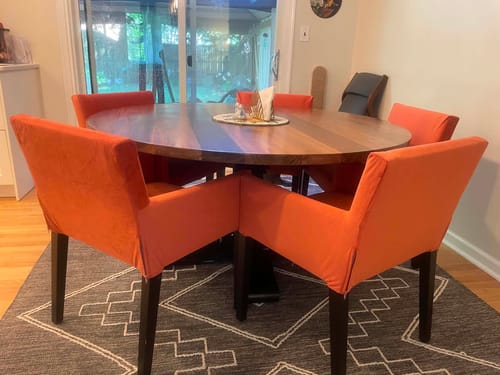 Customer photo review of Marenas Chair Cover with Armrest