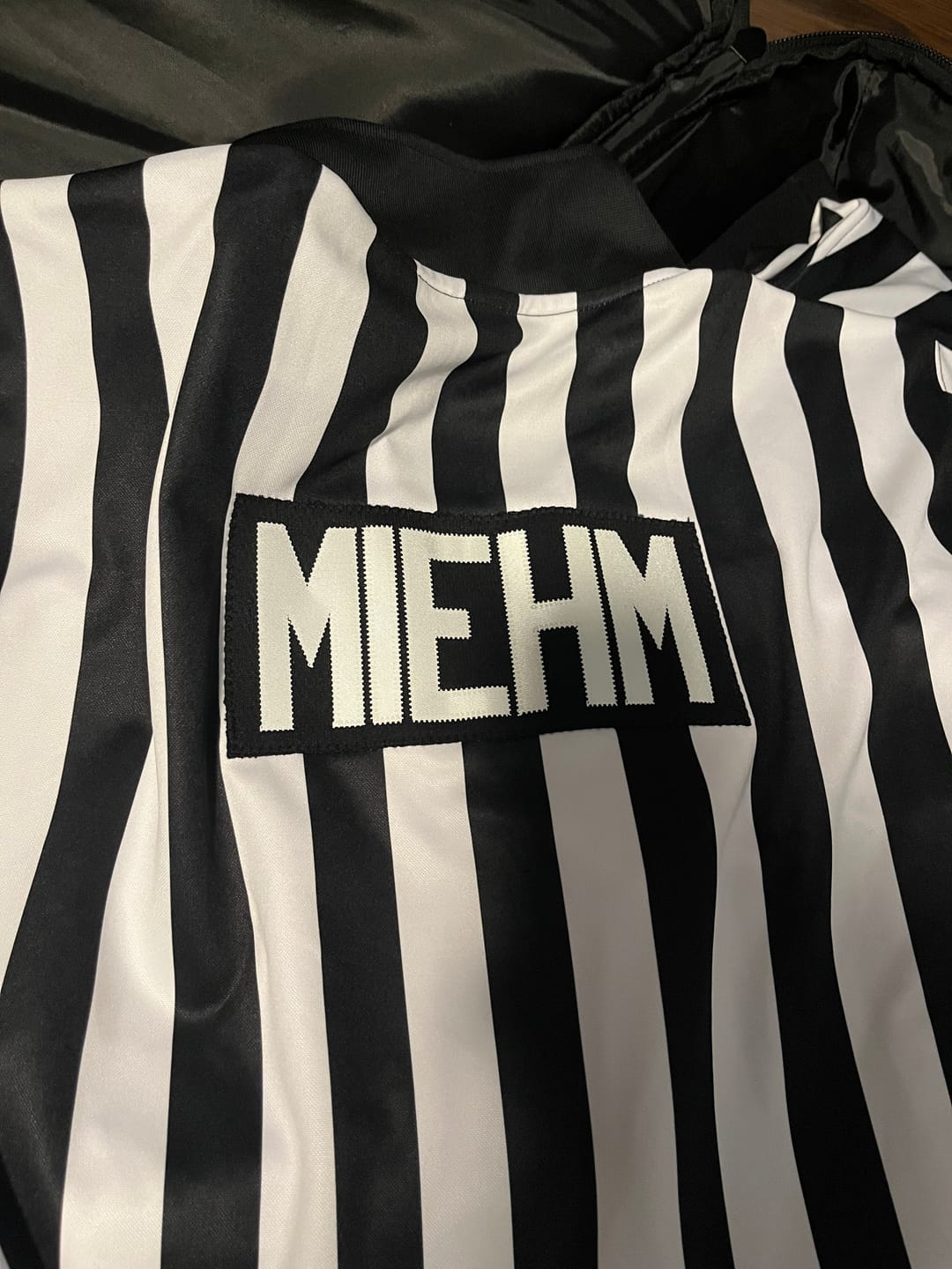 Customer photo review of SEW NAMEPLATE ONTO JERSEY