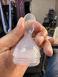 Customer photo review of Squeezy™ Baby Feeder