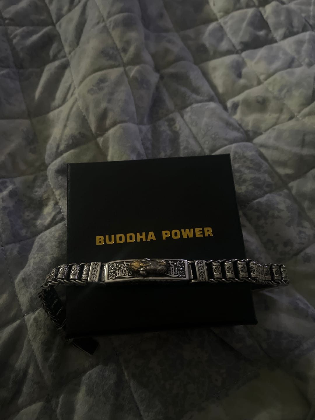 Customer photo review of Money Pixiu Prayer Wheel Bracelet
