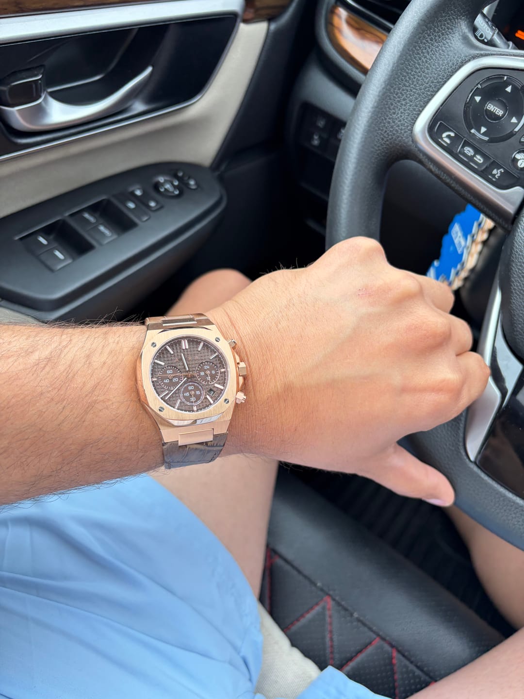 Customer photo review of Chronograph 002: Rose/Havana