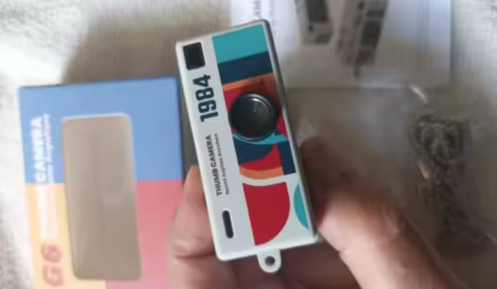 Customer photo review of Mini Cámara Retro con calidad HD