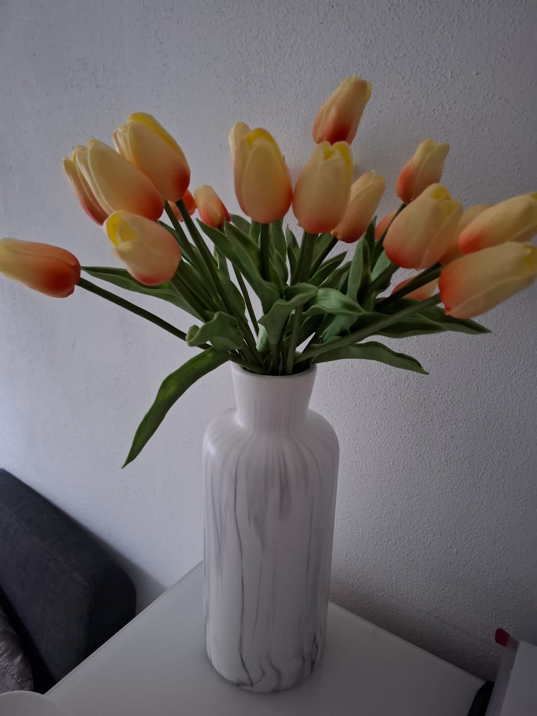 Customer photo review of Tulpen Boeket - Peach (25 stengels)