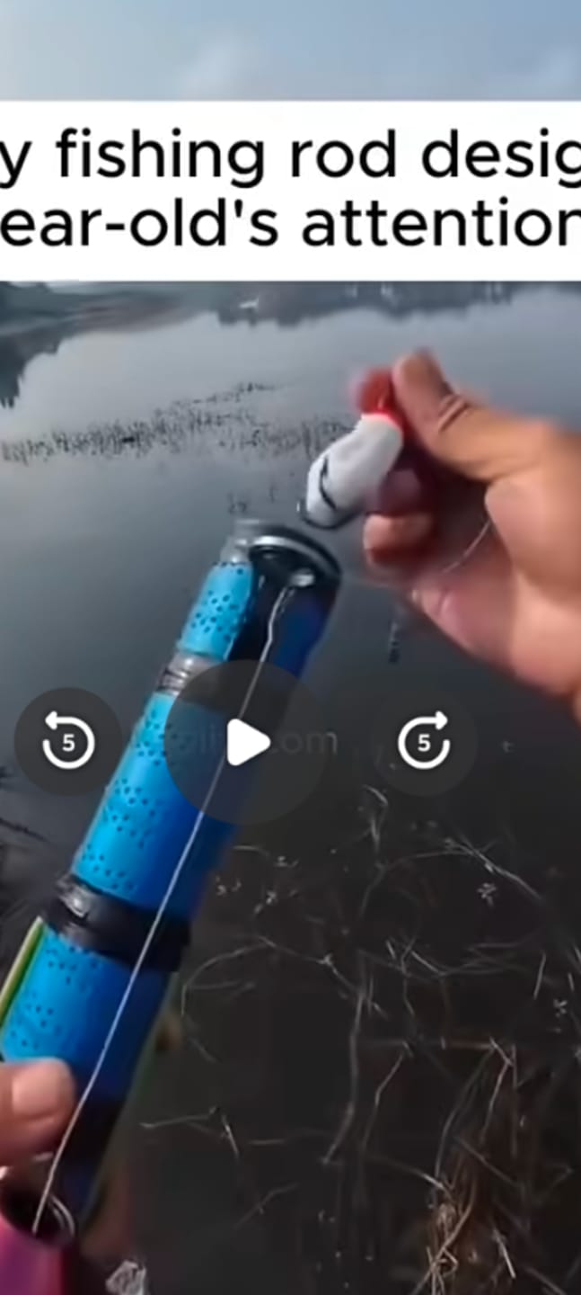 Customer photo review of Catapult fishing rod + reel kit