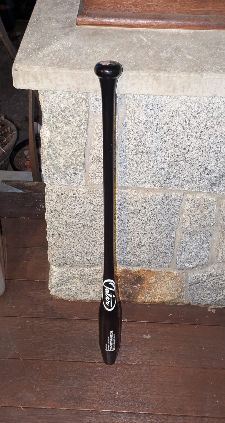 Customer photo review of Tater® SST Underload Training Bat — Barrel Whip Trainer