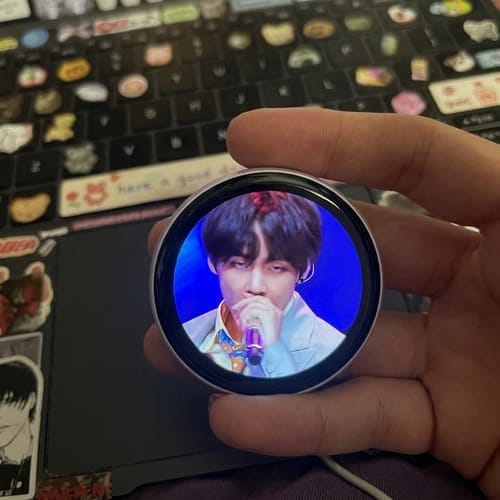 Customer photo review of Bangtanpin™ Pin Digital