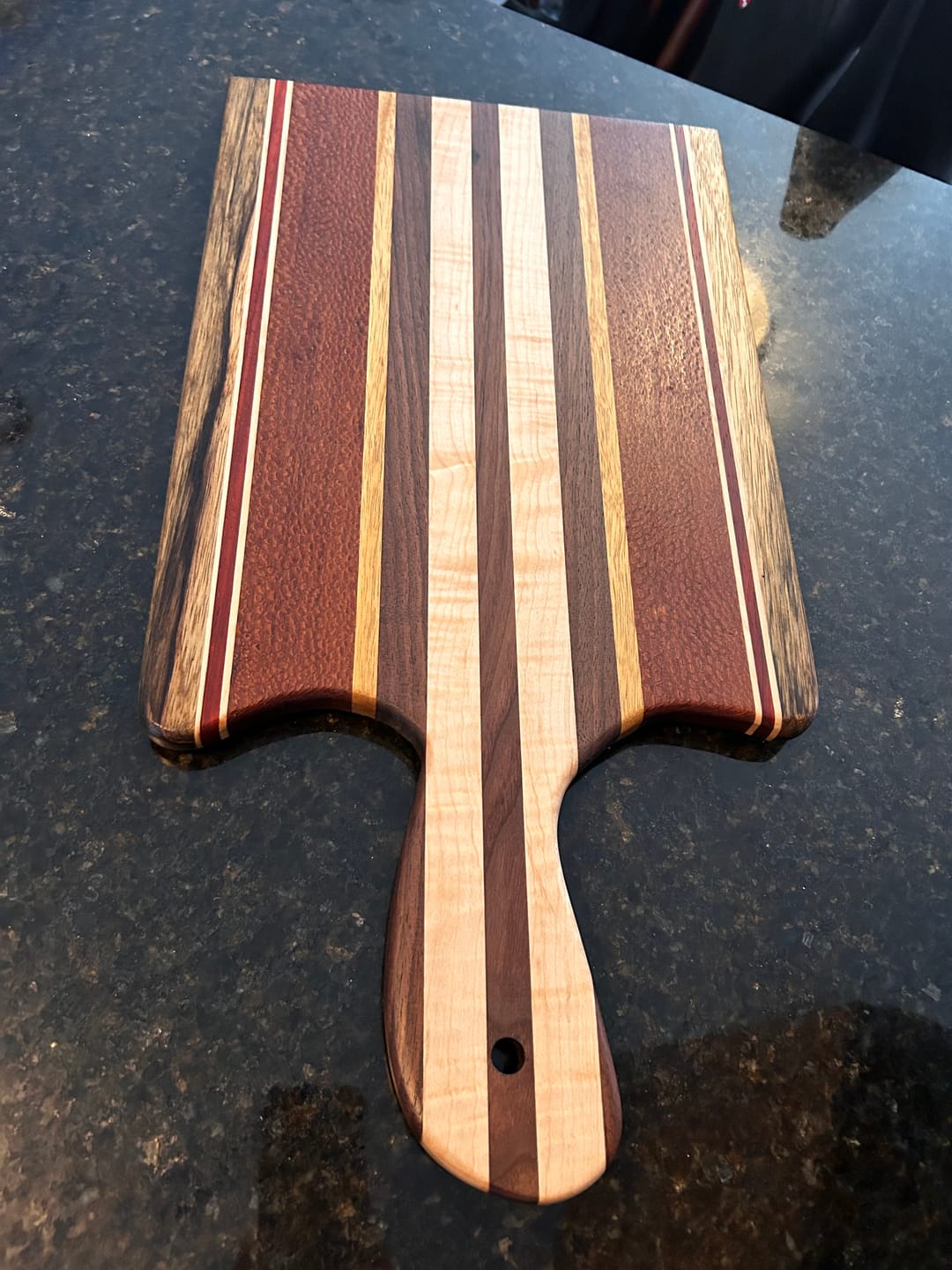 Customer photo review of Free Flow Handle Acrylic Router Template
