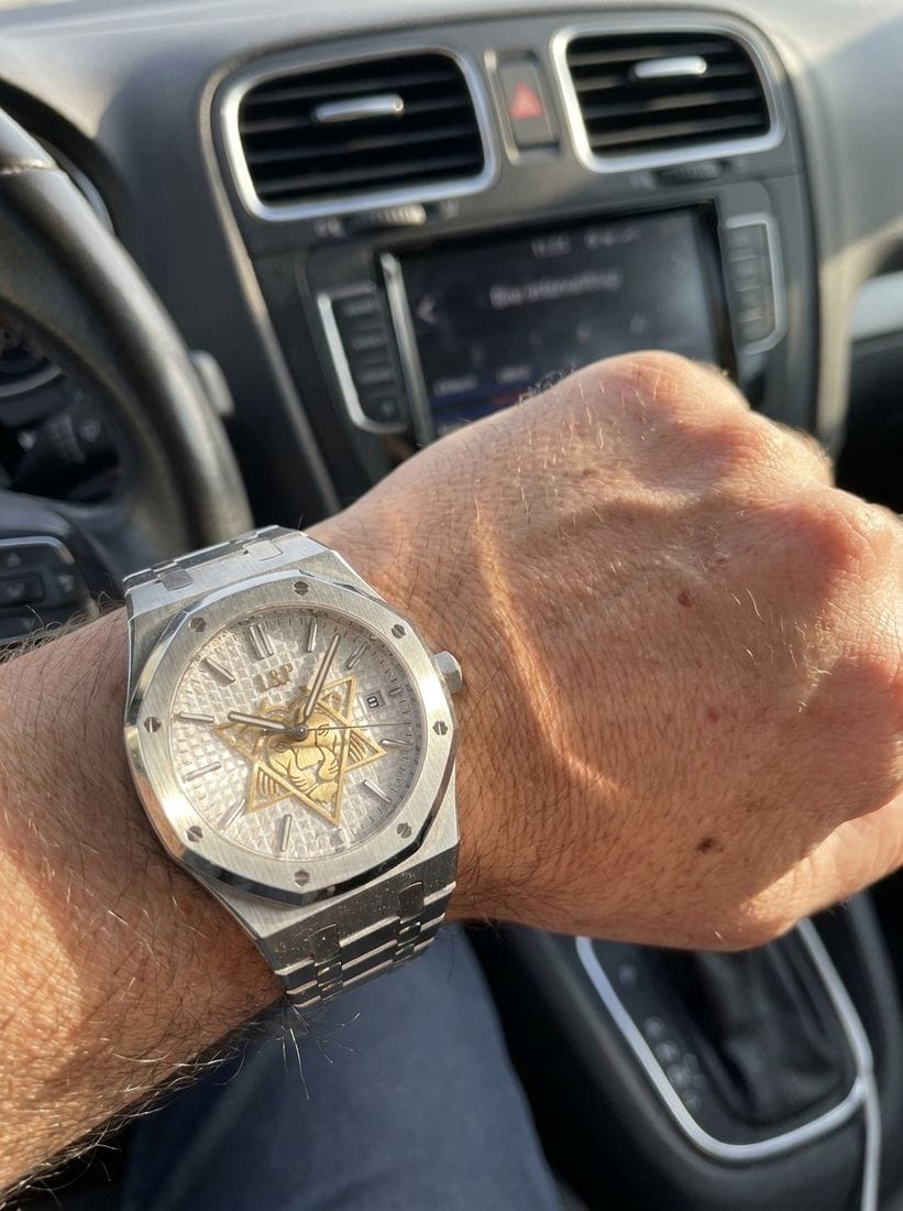 Customer photo review of L&P™ Lion Shield