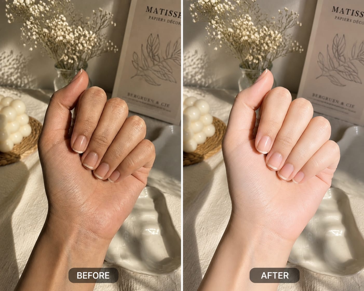 Customer photo review of Hand and foot Care cream(pack of 2)