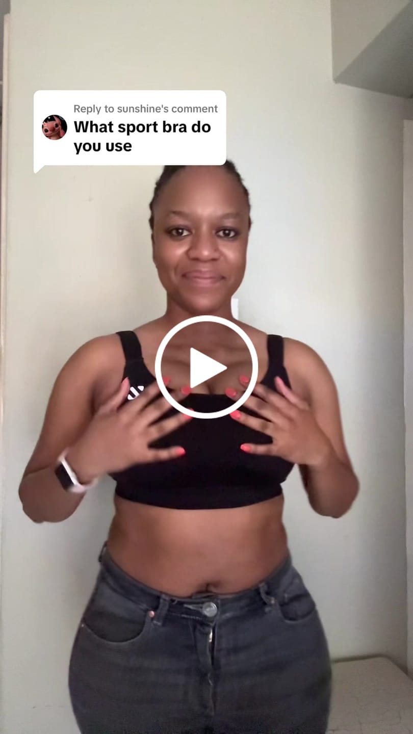 Customer video review of High Impact Full Support Sports Bra