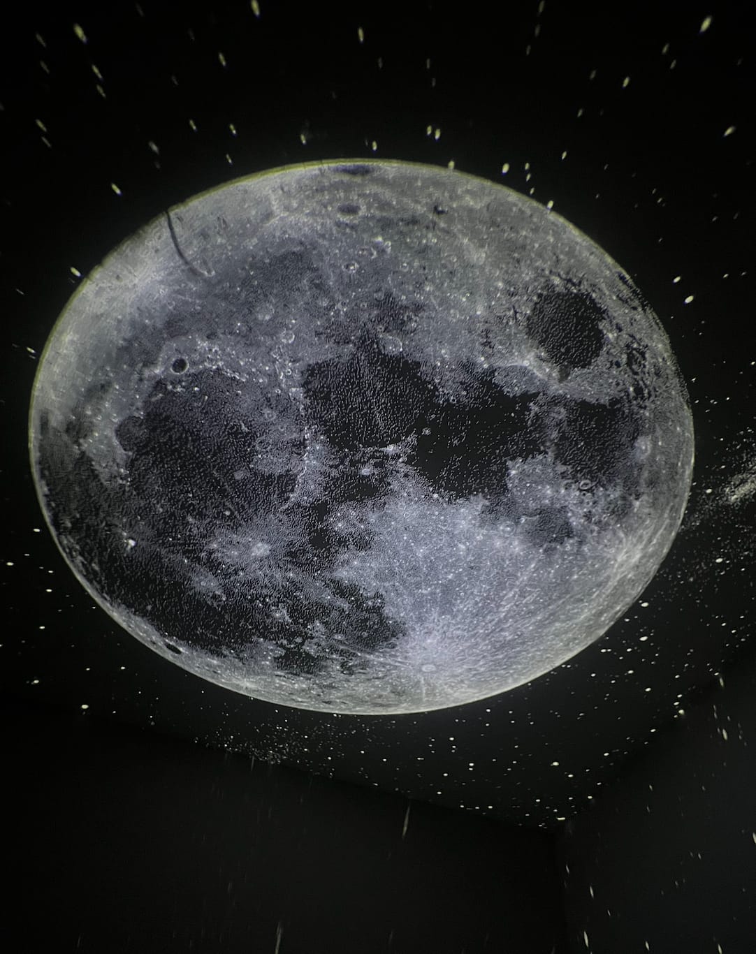 Customer photo review of LumiHaus Proyector de Galaxias con 20 Plantillas