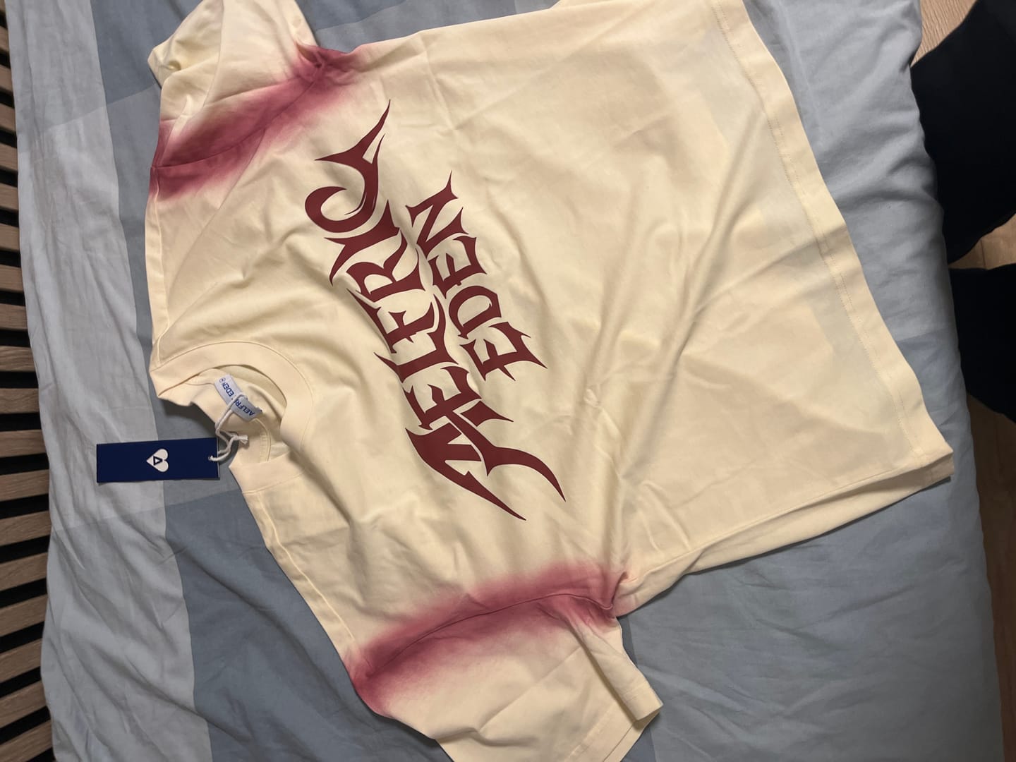 Customer photo review of Aelfric Eden Boxy Graphic Tee