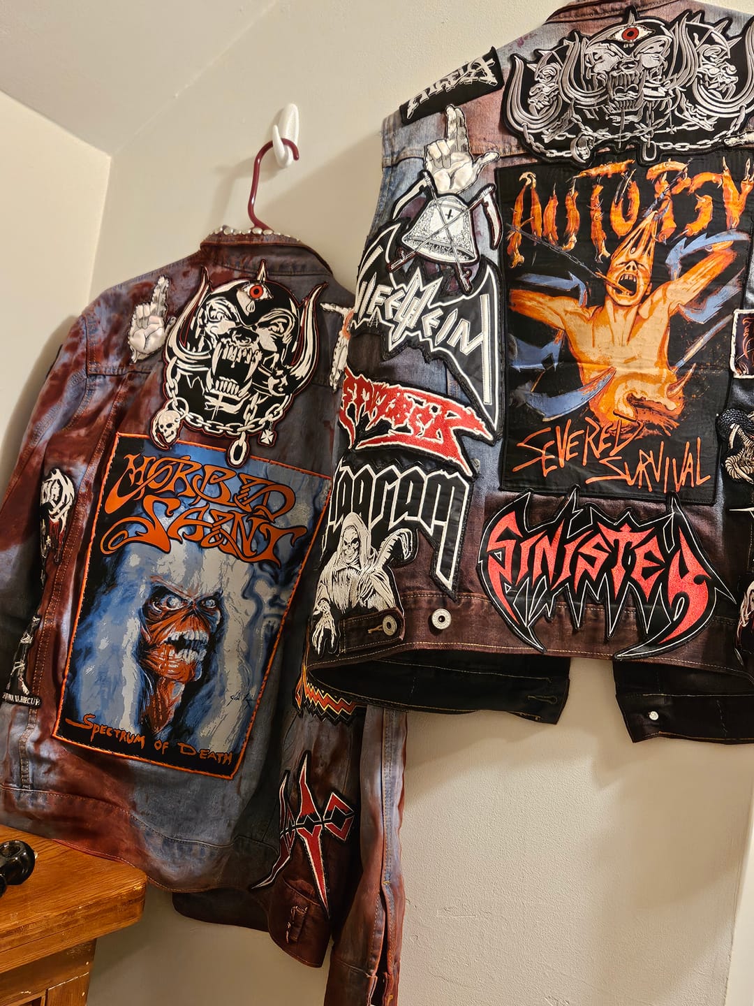 Customer photo review of Morbid Saint - Spectrum Of Death - Backpatch