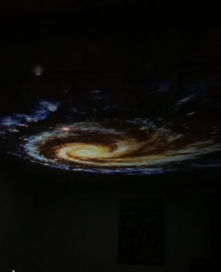 Customer photo review of LumiHaus Proyector de Galaxias con 20 Plantillas